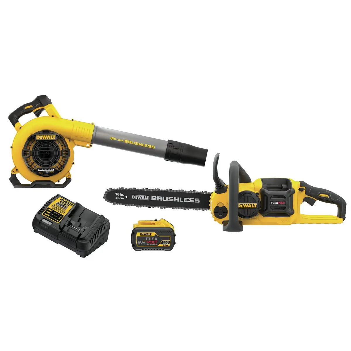 Dewalt DCKO667X1 60V Max Blower/Chainsaw Combo Kit
