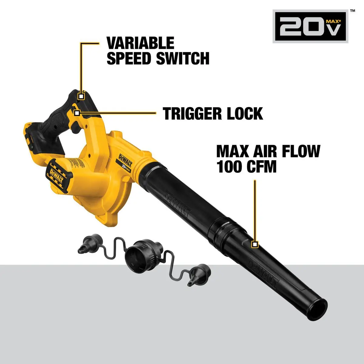 Dewalt 20V MAX Compact Jobsite Blower