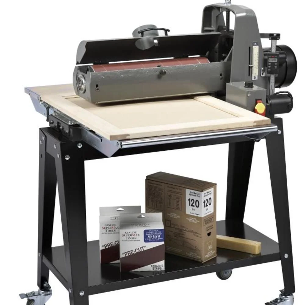 Supermax Tools 19-38 Drum Sander with Open Stand