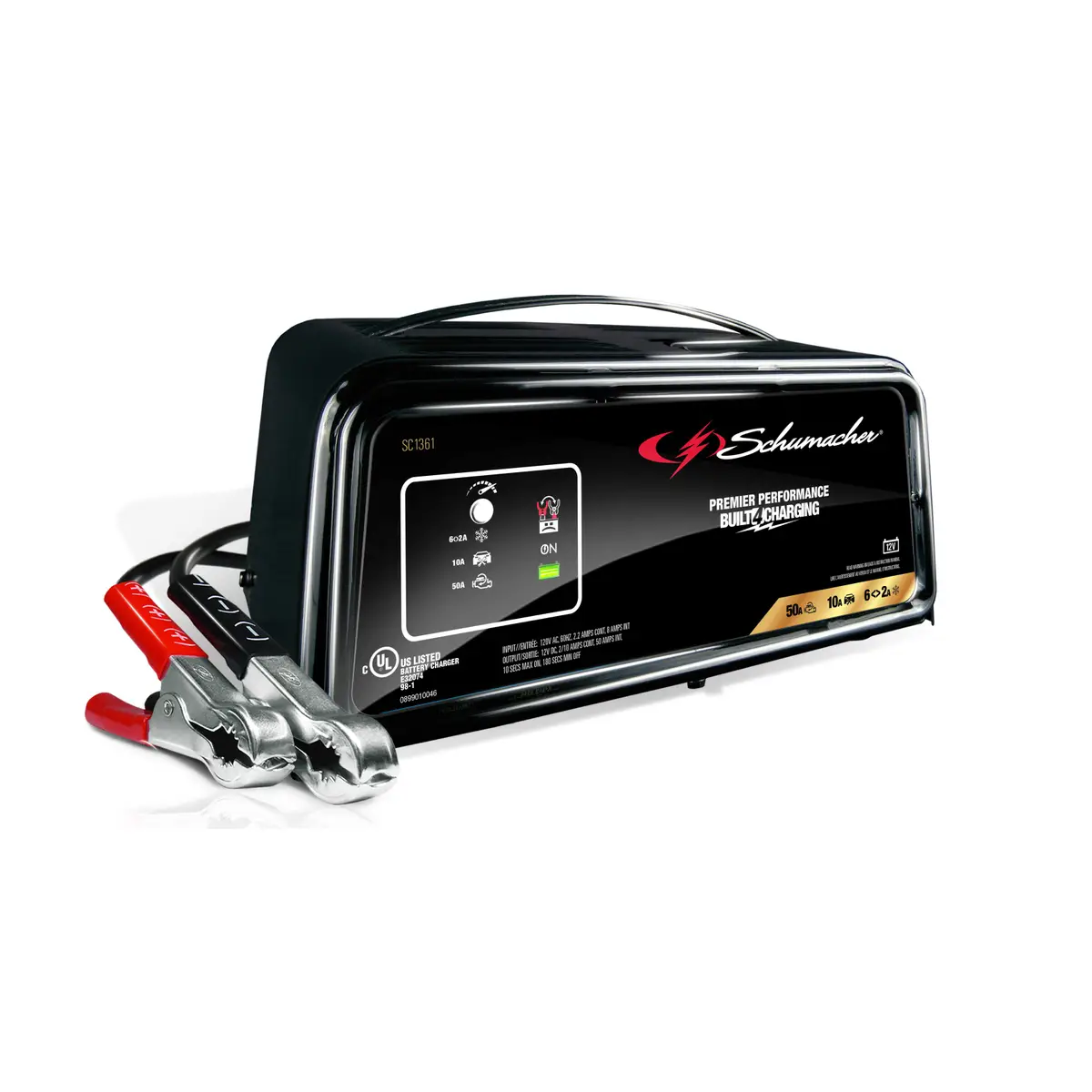 SCHUMACHER 50/10/2 Amp Battery Charger