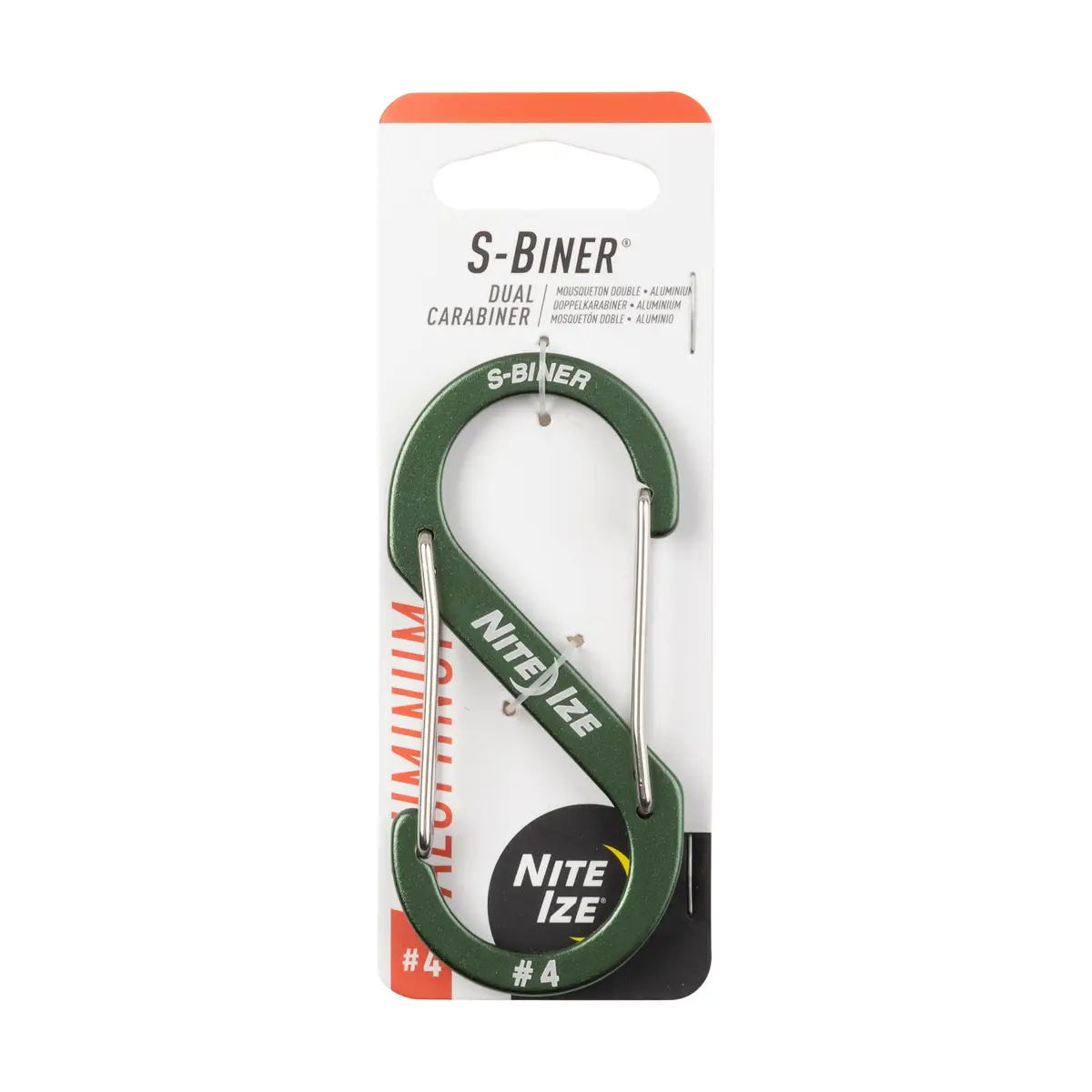 NITE IZE S-Biner Aluminum Dual Carabiner #4