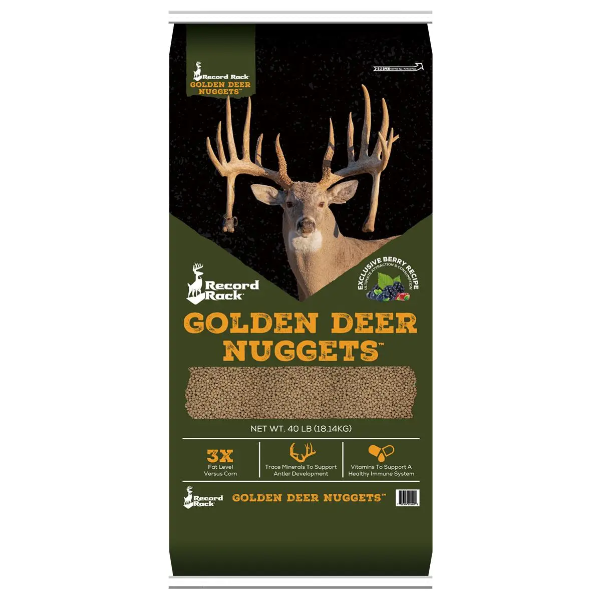 RECORD RACK 40 lb Record Rack Golden Deer Nugget