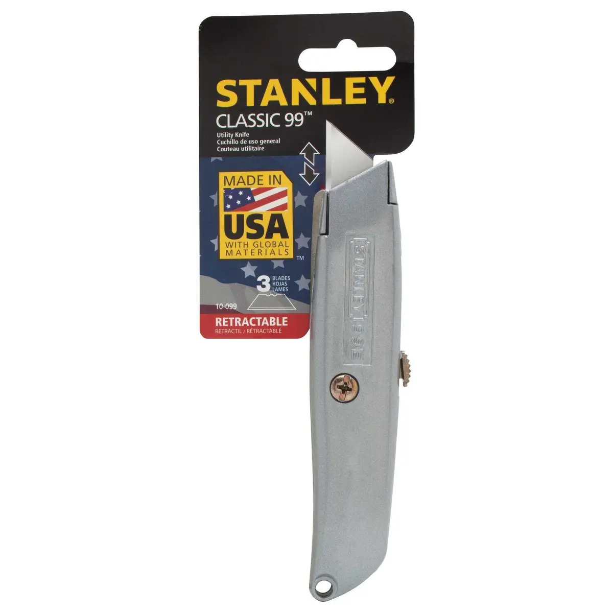 Stanley 6" Classic 99 Retractable Utility Knife