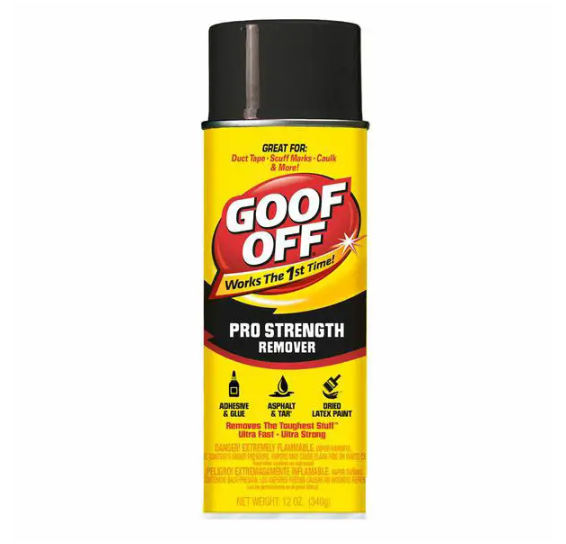 GOOF OFF 12 oz Aerosol Pro Strength Remover