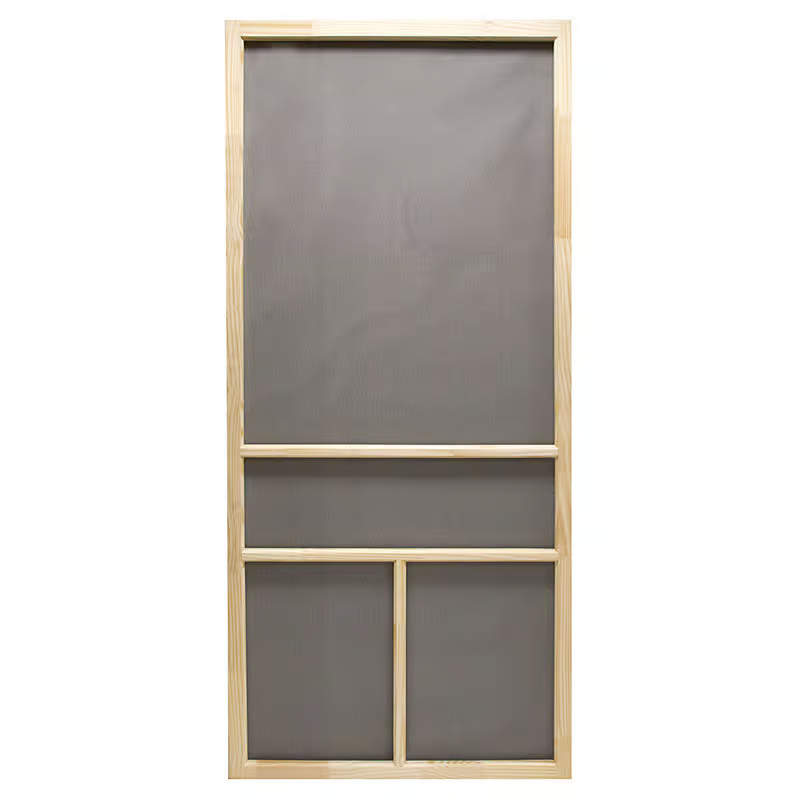 Precision 80-1/2 in. H X 36 in. W Dogwood Natural Wood Wood Screen Door