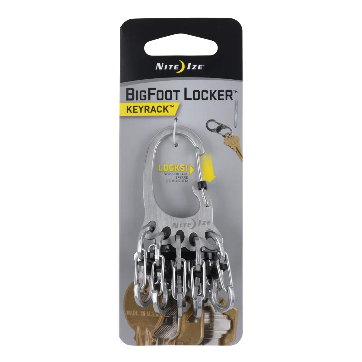 NITE IZE BigFoot Locker KeyRack