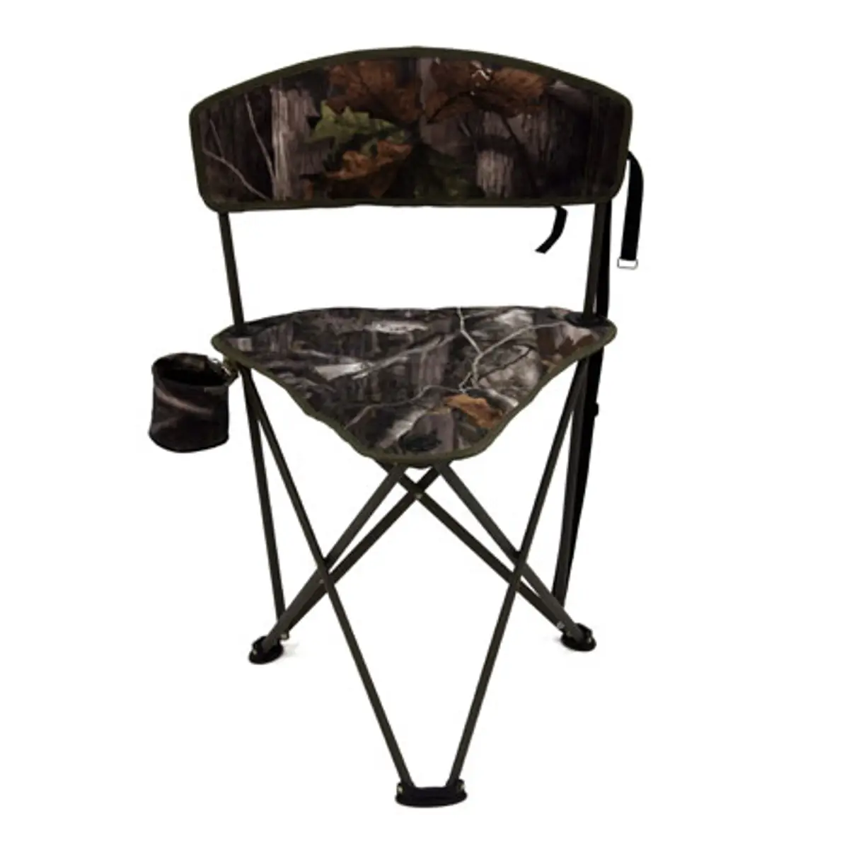 MAC SPORTS Padded Tripod Chair with Cupholder