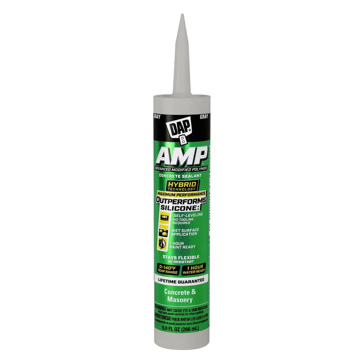 DAP 9 oz Gray AMP Self-Leveling Concrete Sealant