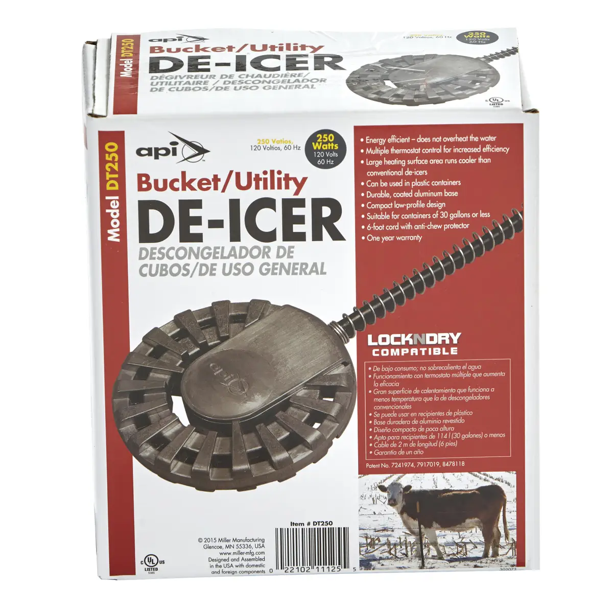 ALLIED PRECISION 250 Watt Bucket/Utility De-Icer
