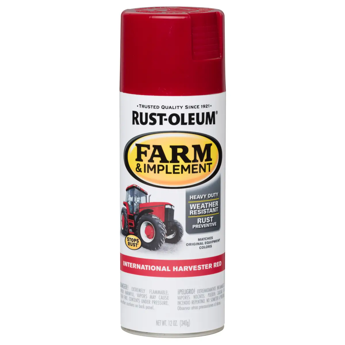 RUST-OLEUM 12 oz Farm & Implement International Harvester Red Spray Paint