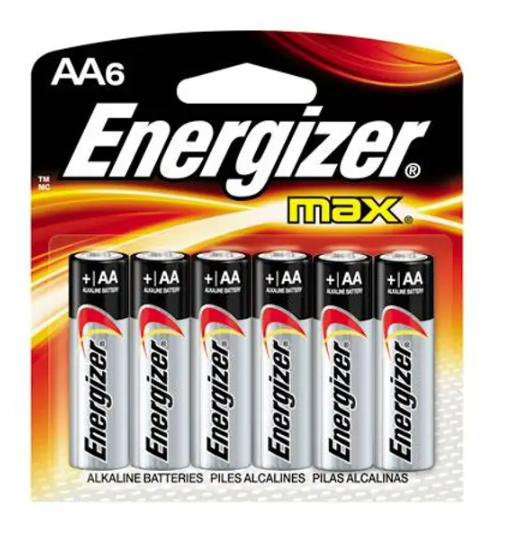 ENERGIZER "AA" Alkaline Battery