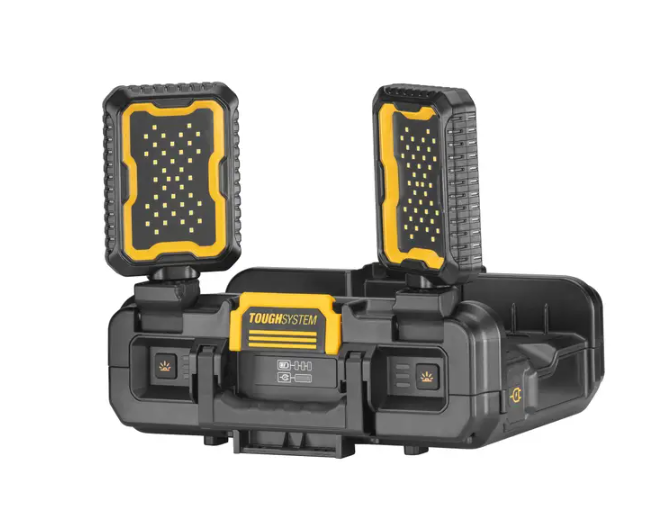STANLEY TOUGHSYSTEM 2.0 Adjustable Work Light with Storage