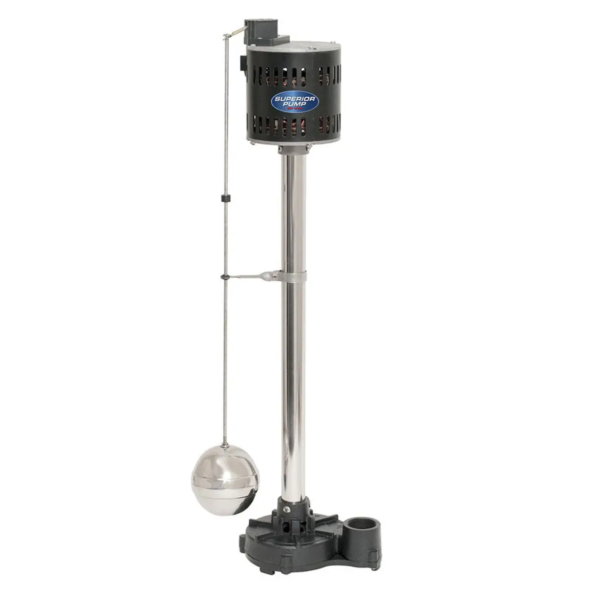 SUPERIOR PUMP 1/2 HP Stainless / Cast Iron Pedestal Sump Pump