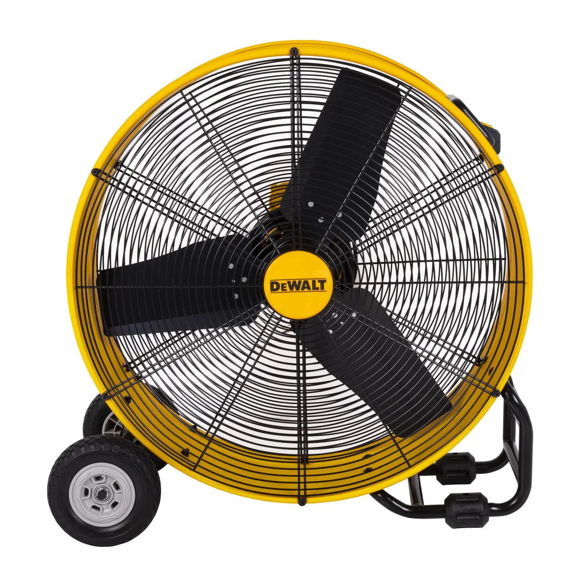 DEWALT 30 in. Yellow 3 Speed Drum Fan with 12 ft. Power Cord