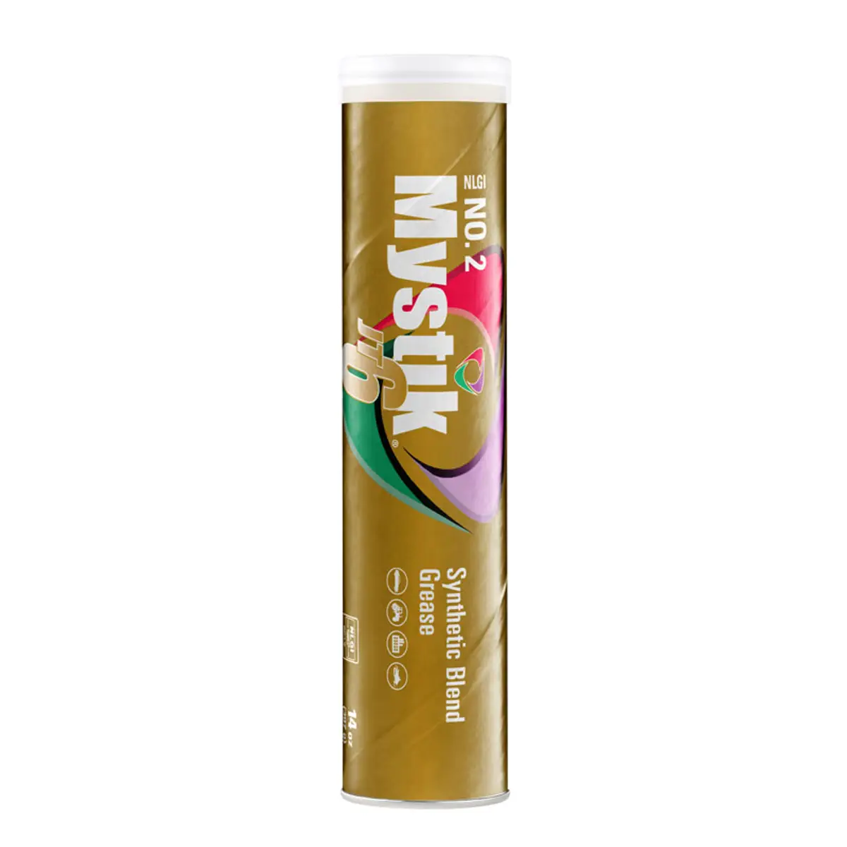 MYSTIK 14 oz JT-6 Synthetic Blend Multi - Purpose Lithium Complex Grease Tube