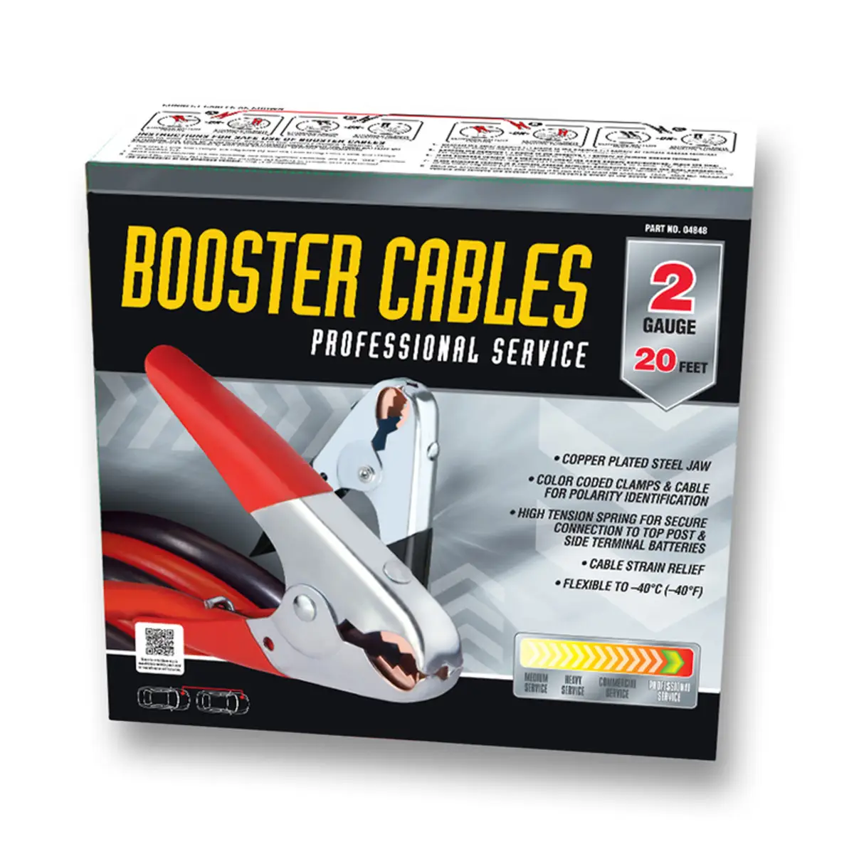 DEKA 2 Gauge Booster Cables