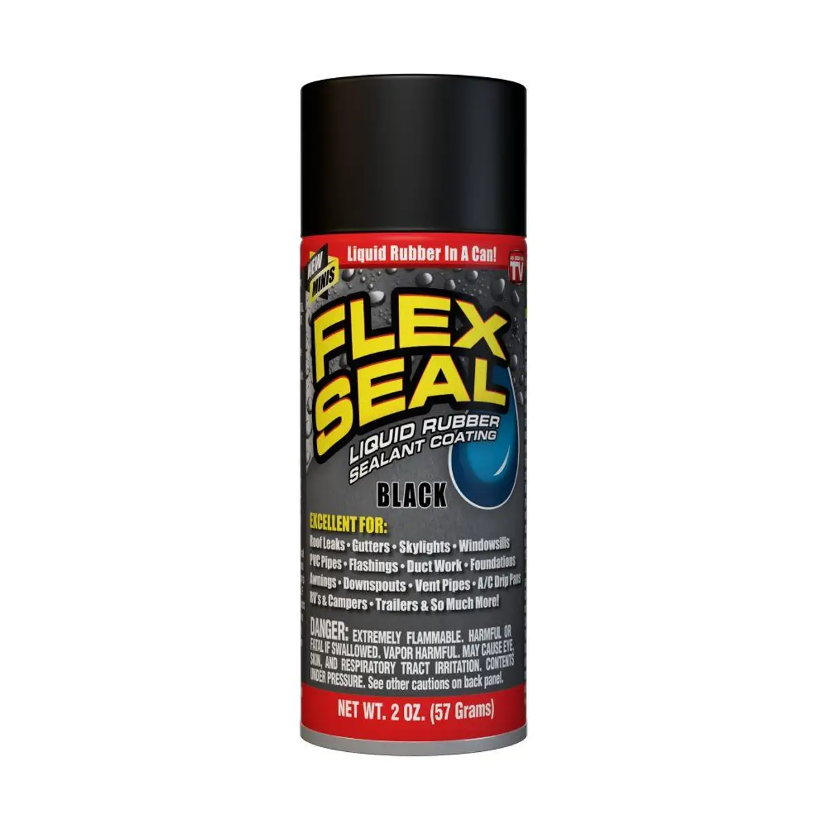 Flex Seal Mini Liquid Rubber Sealant Coating 2 oz