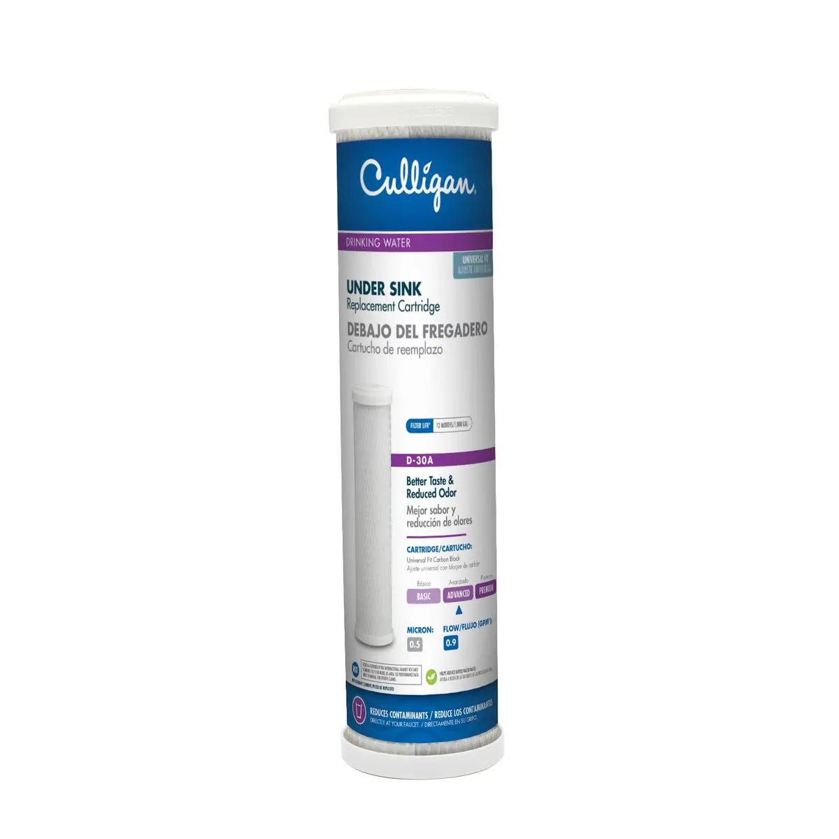 CULLIGAN D-30A .5 - micron Drinking Water Filter Cartridge