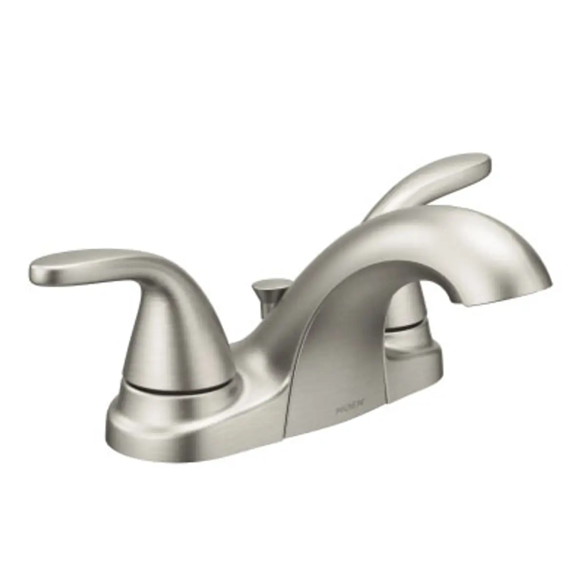MOEN Adler Spot Resist Brushed Nickel Two-Handle Bathroom Faucet