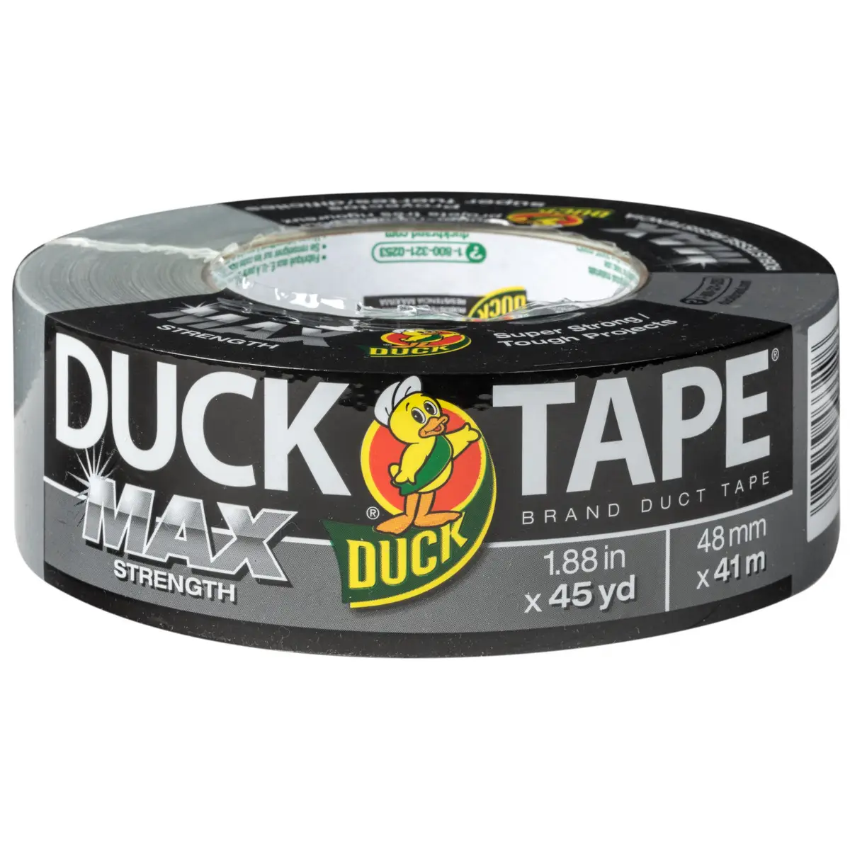 DUCK TAPE 1.88 in. x 45 yd. Max Strength Silver Duct Tape