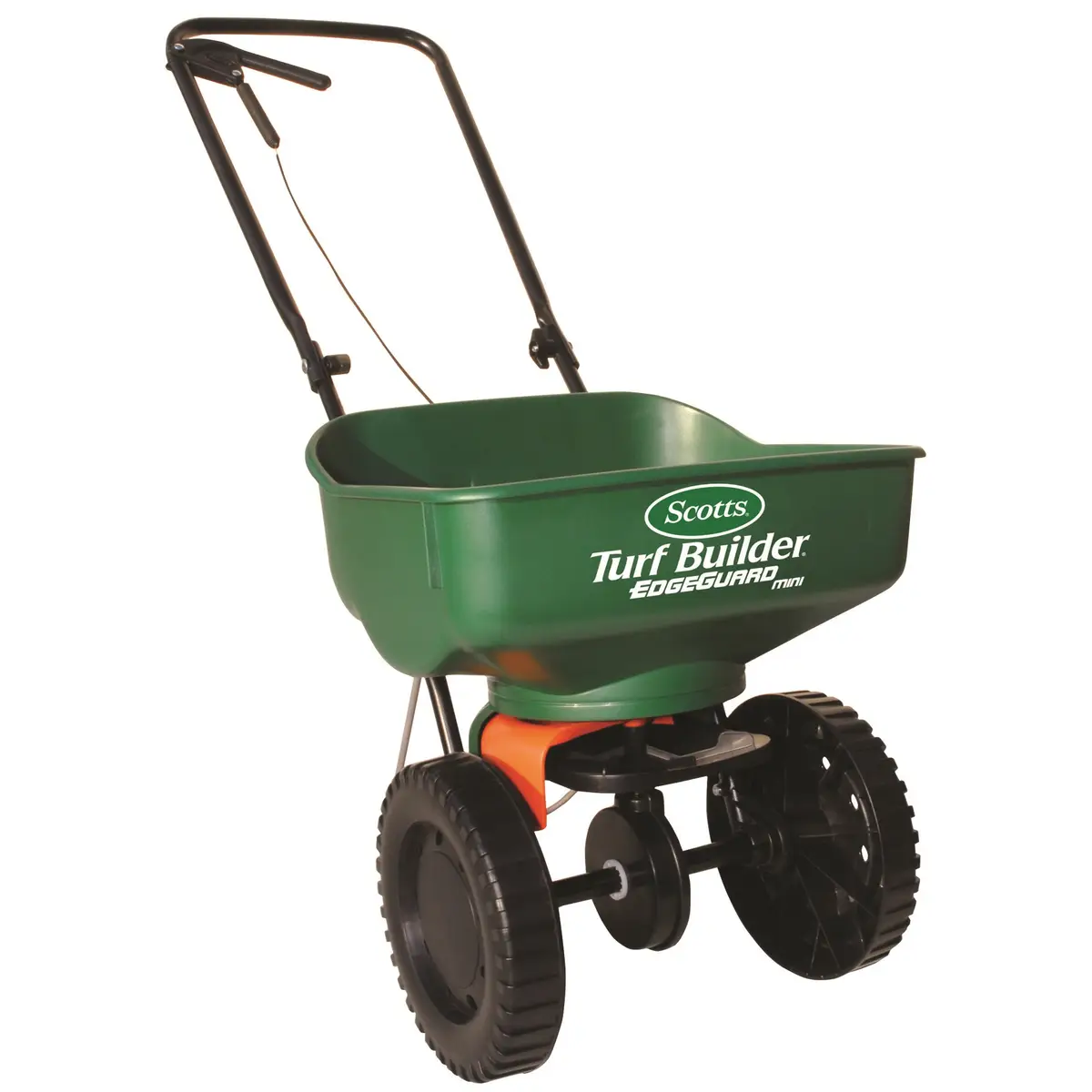 SCOTTS Turf Builder EdgeGuard Mini Broadcast Spreader