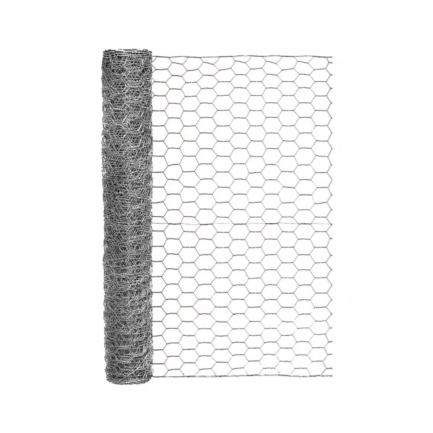 Garden Craft 24 in. H X 25 ft. L Galvanized Steel Poultry Netting 1 in.