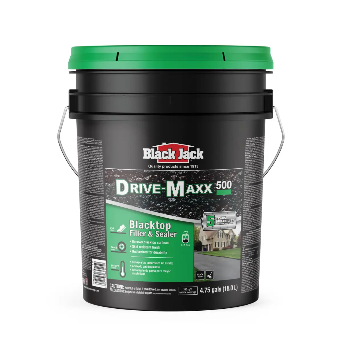 BLACK JACK 4.75 Gallon DRIVE-MAXX 500 Blacktop Filler & Sealer