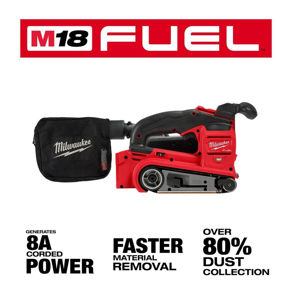 Milwaukee M18 FUEL 3" x 18" Belt Sander