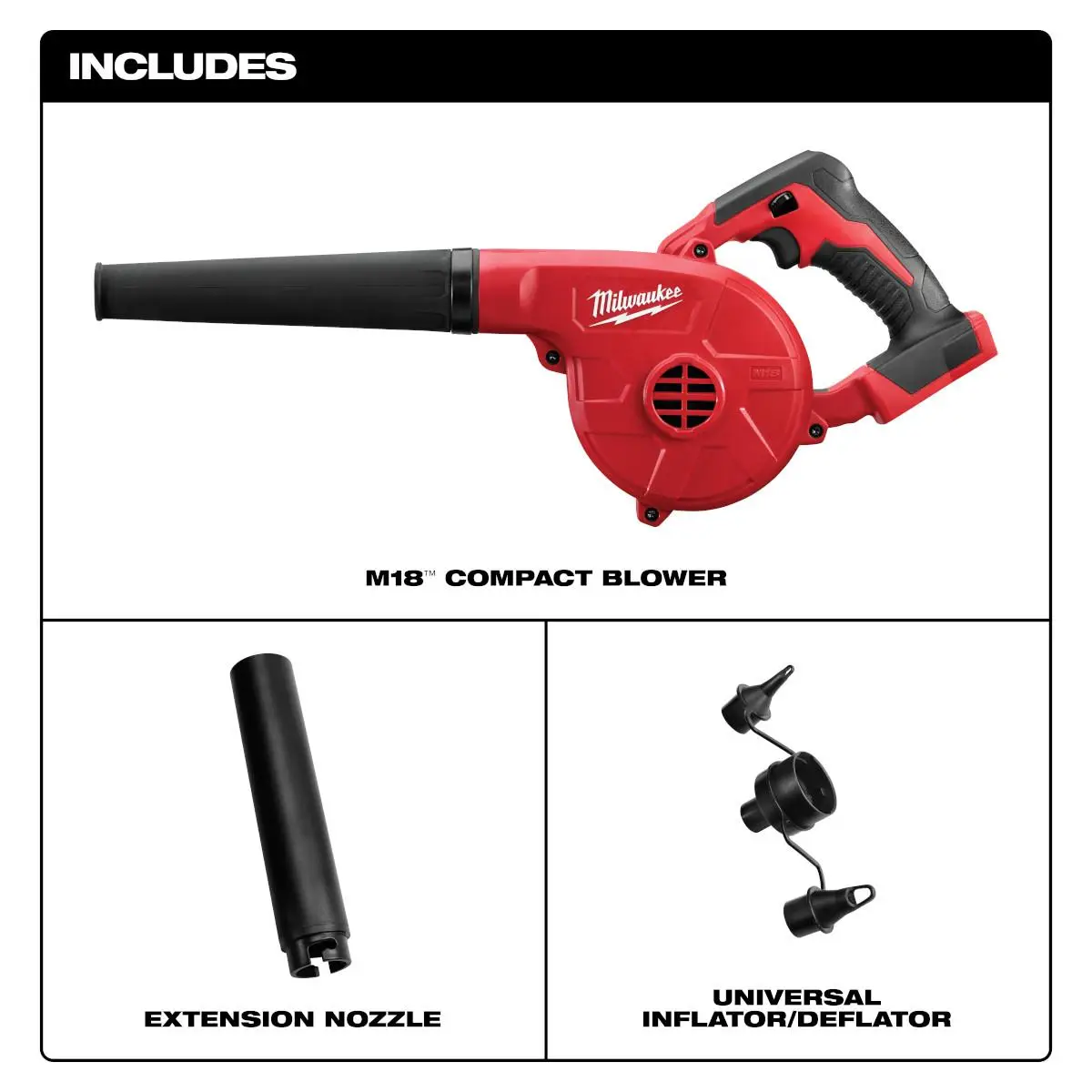 Milwaukee M18 Compact Blower ( Tool Only )