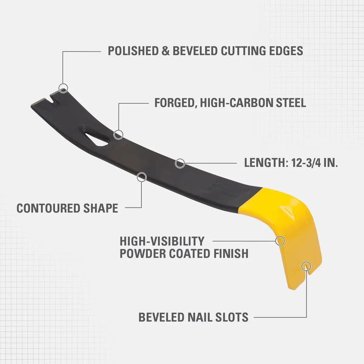 Stanley 13-3/8" WONDER BAR Pry Bar