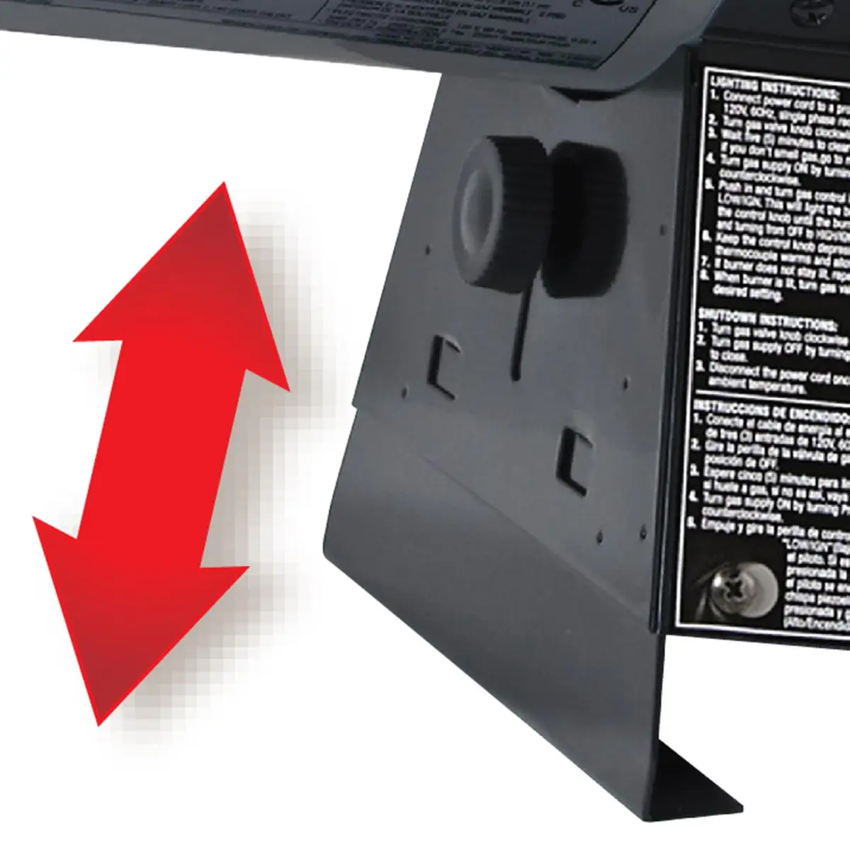 DYNA-GLO 30K-60K BTU LP Forced Air Heater