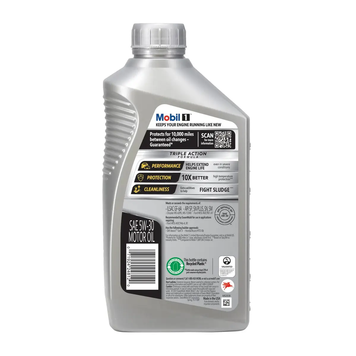 MOBIL 1 1 Quart 5W-30 Advanced Full Synthetic Motor Oil