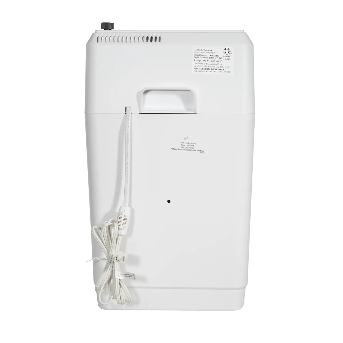ESSICK AIRCARE 2,300 sq ft Evaporative Humidifier Space Saver