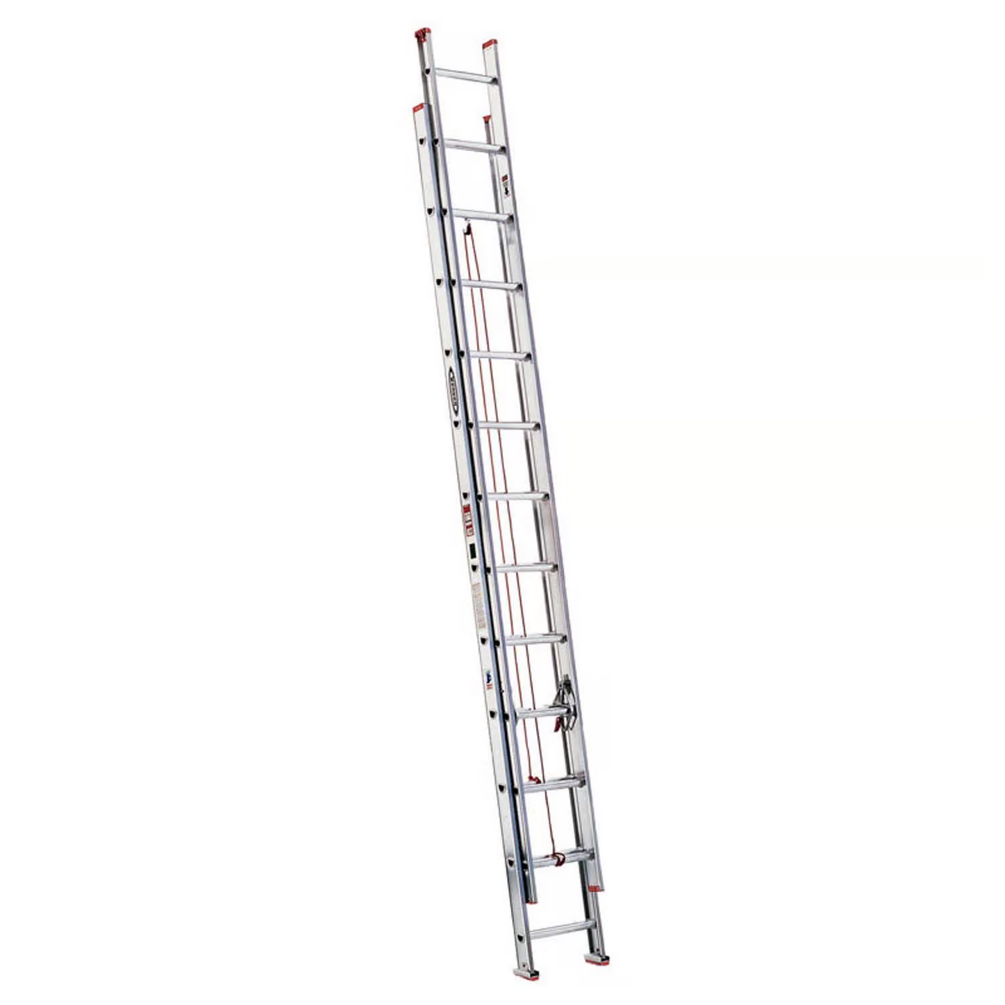 Werner 24 ft. H Aluminum Extension Ladder Type III 200 lb. capacity