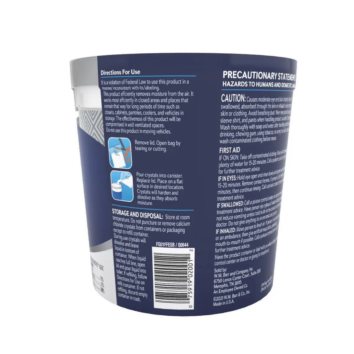 DAMPRID 10.5 oz Fragrance Free Absorber