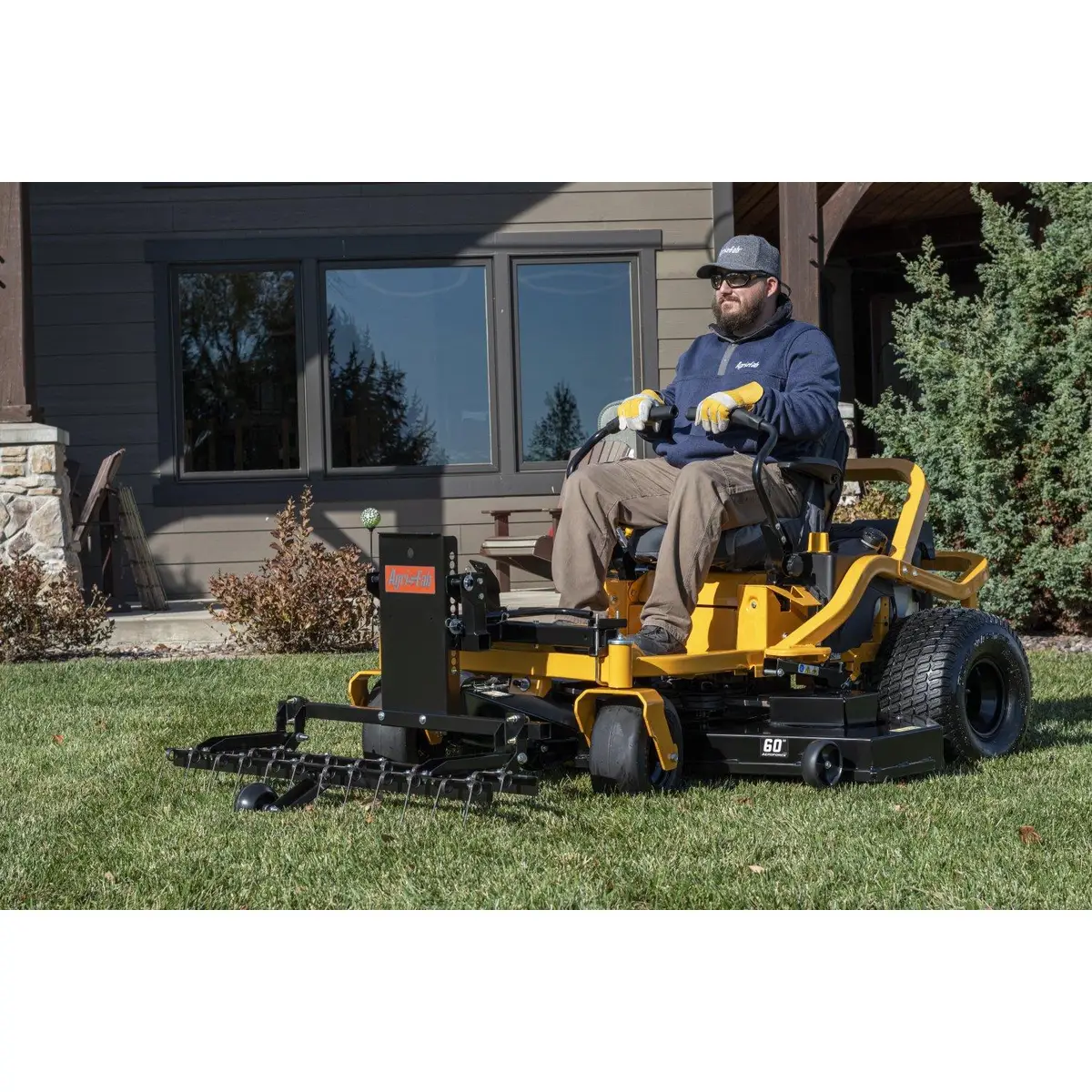 AGRI-FAB Zero Turn Dethatcher