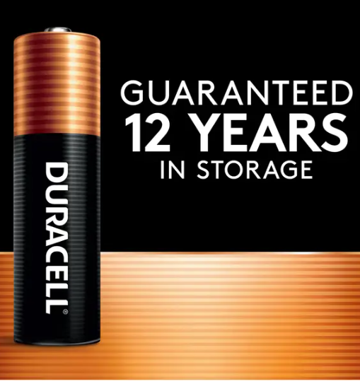 DURACELL 24-Pack Coppertop AA Alkaline Batteries