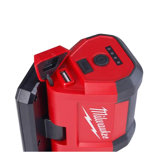 MILWAUKEEM12 ROVER Service and Repair Flood Light with USB Charging (Bare Tool)