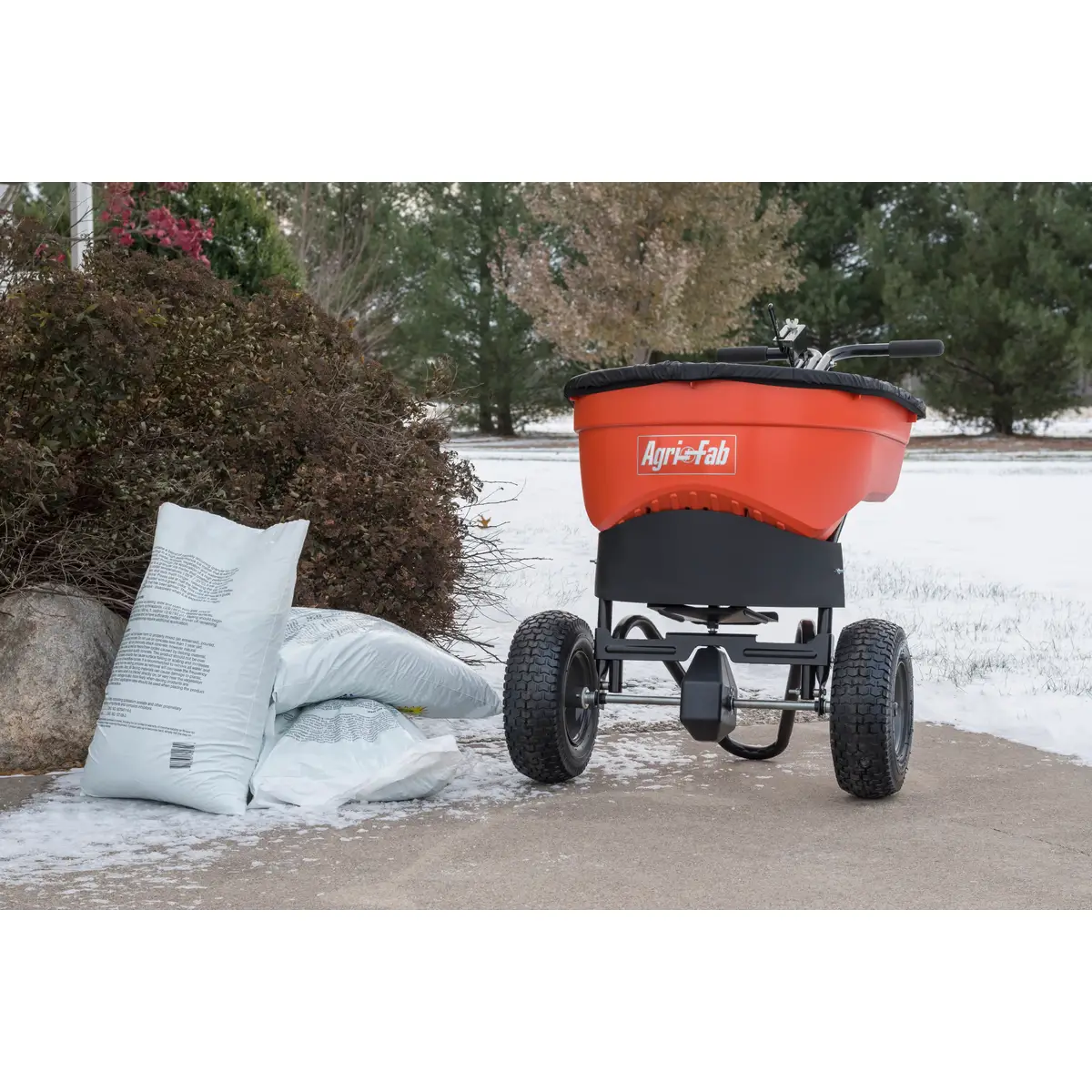 AGRI- FAB 130 lb Push Broadcast Spreader