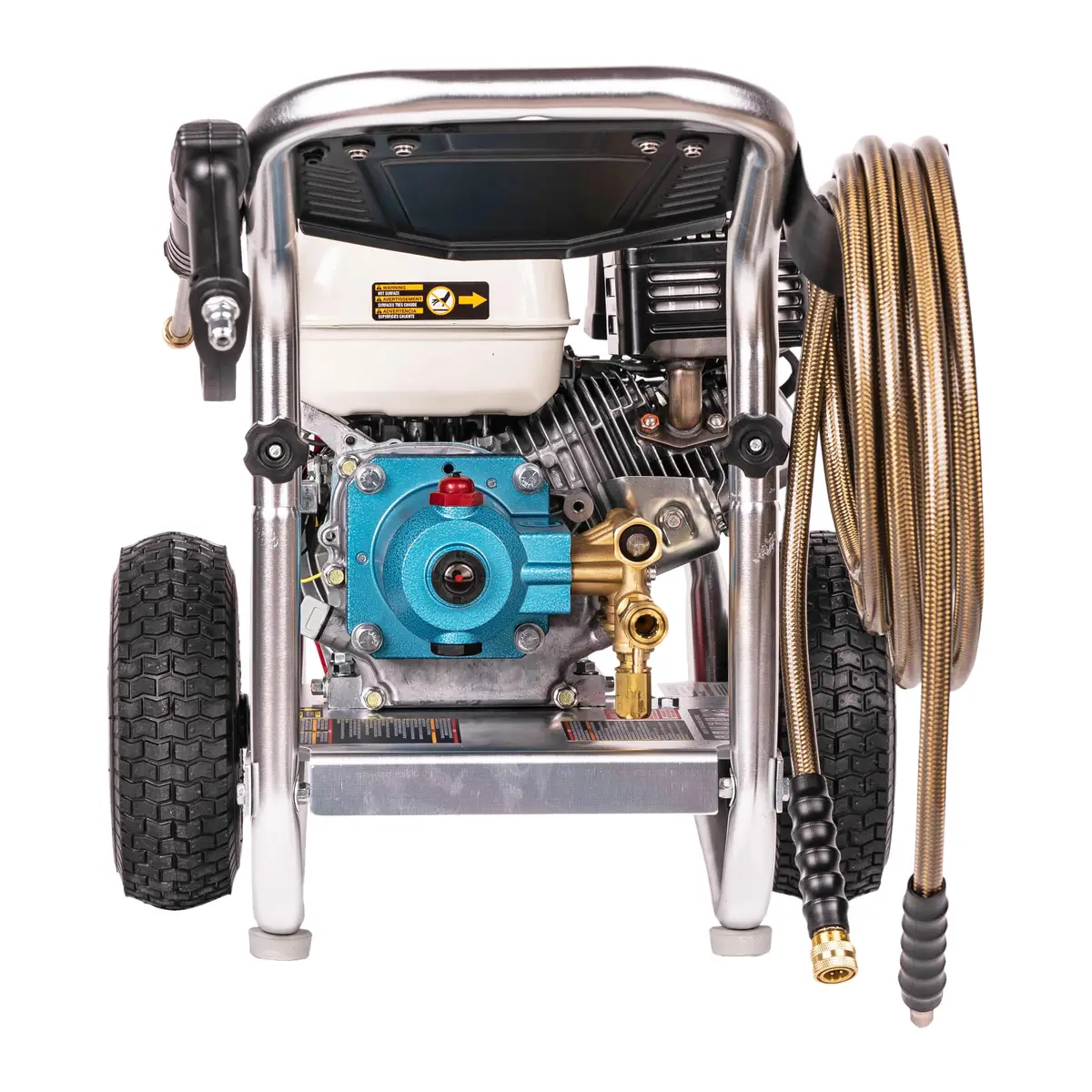 SIMPSON 3400 PSI, 2.5 GPM HONDA GX200 CAT Triplex Plunger Pump Cold Water Professional Gas Pressure Washer