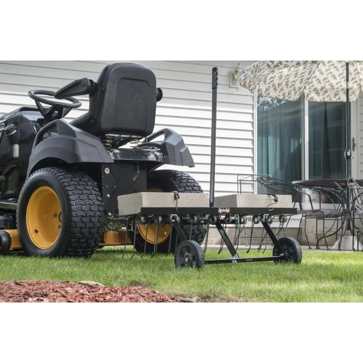 AGRI-FAB Pull Behind 40" Tine Lawn Dethatcher