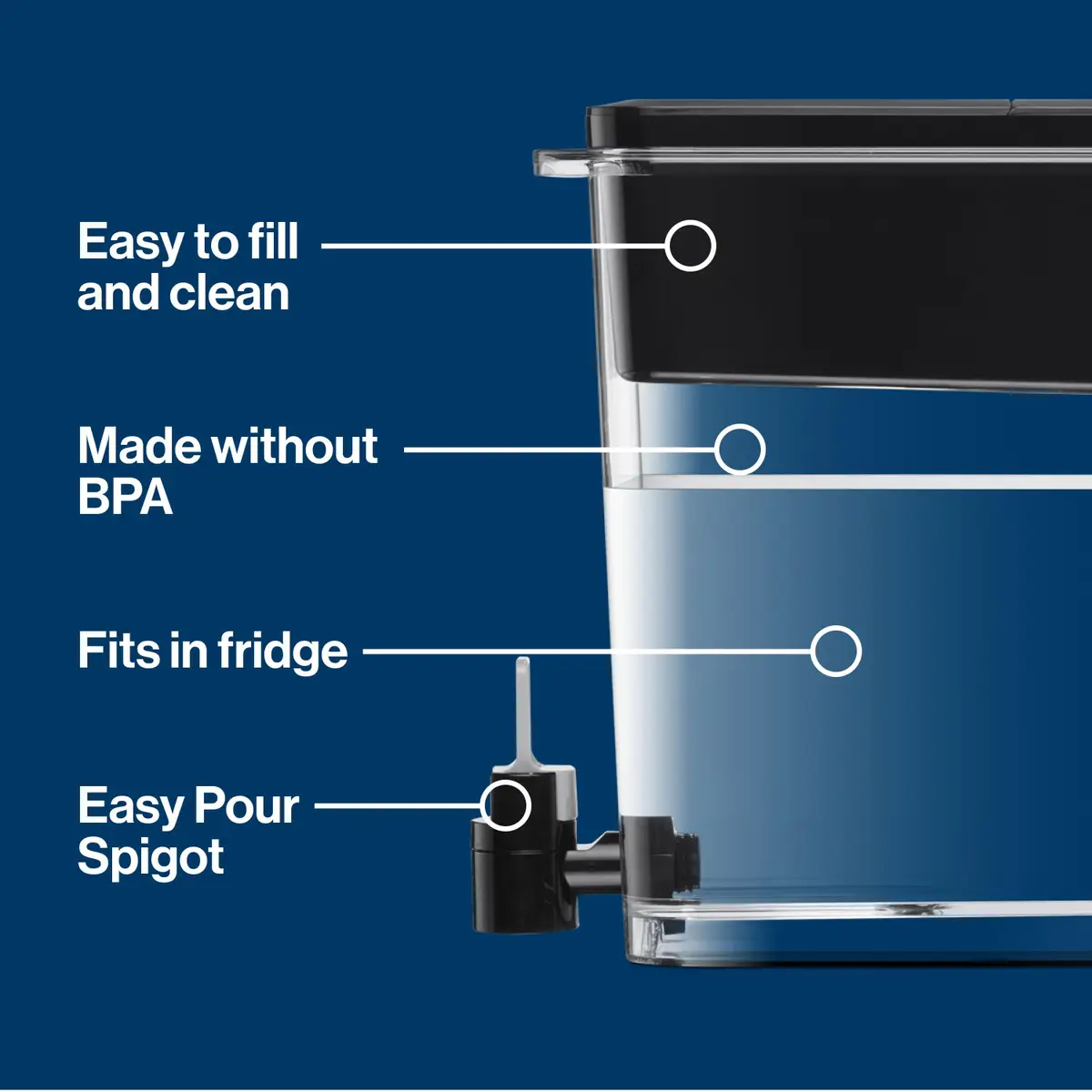 BRITA Ultramax Water Dispenser with Elite Filter