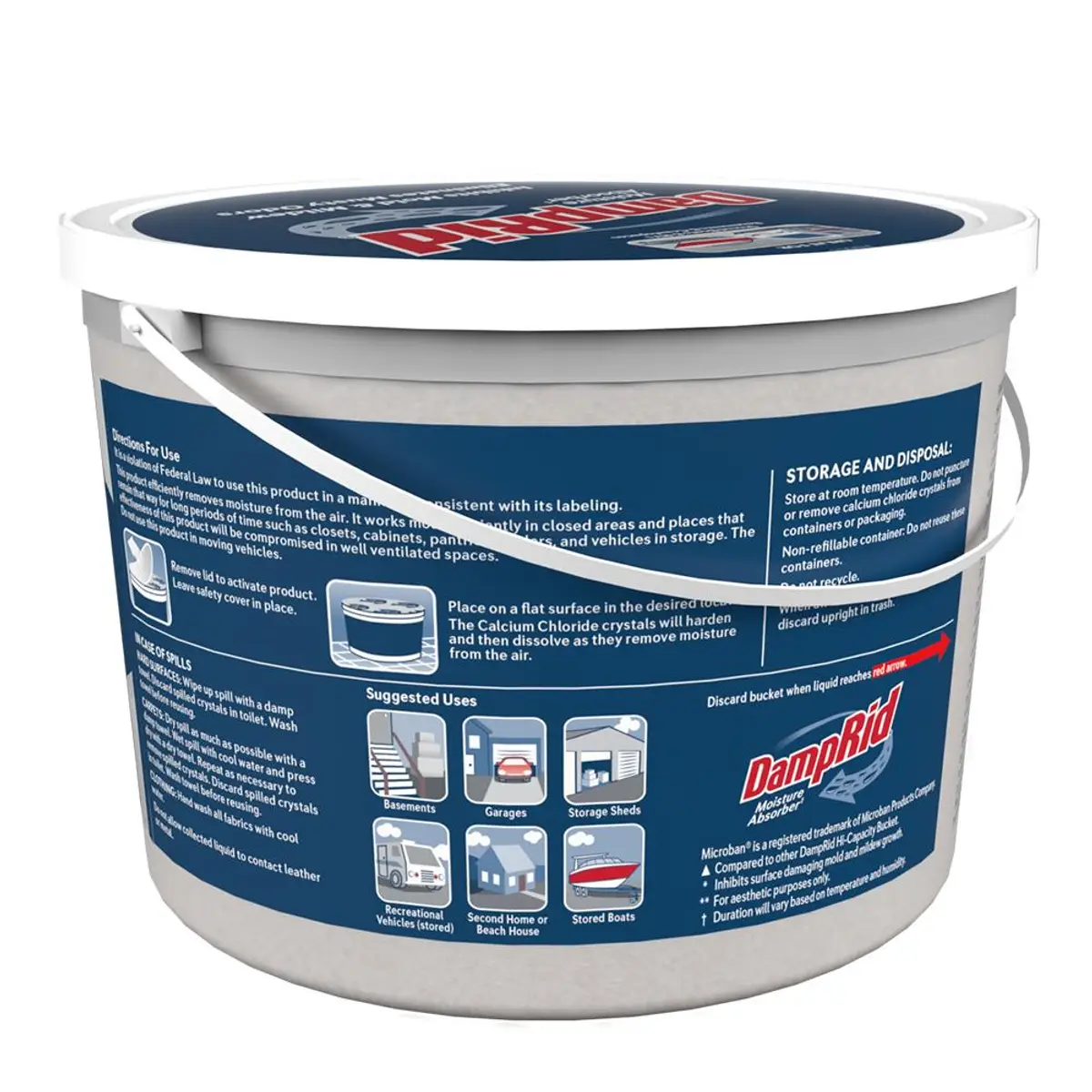 DAMPRID Moisture Absorber Bucket
