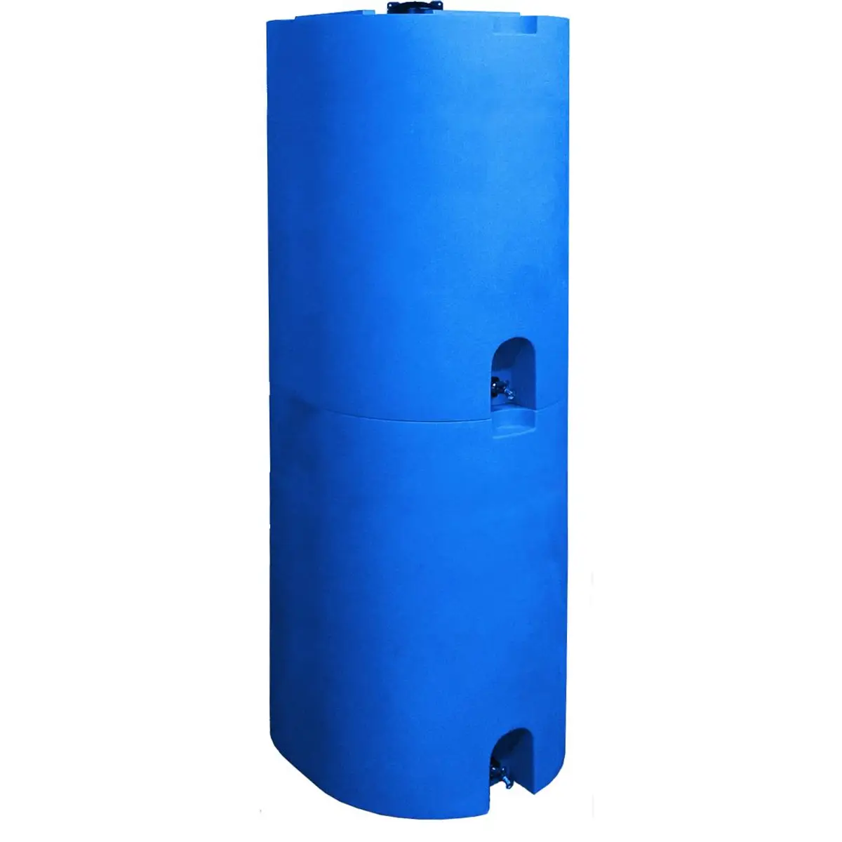 WaterPrepared 55 Gallon Blue Water Storage Tank