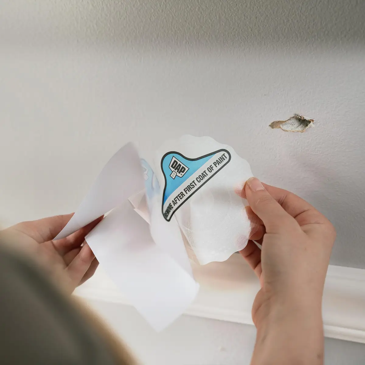 DAP 4" White Eclipse Rapid Wall Repair Patch