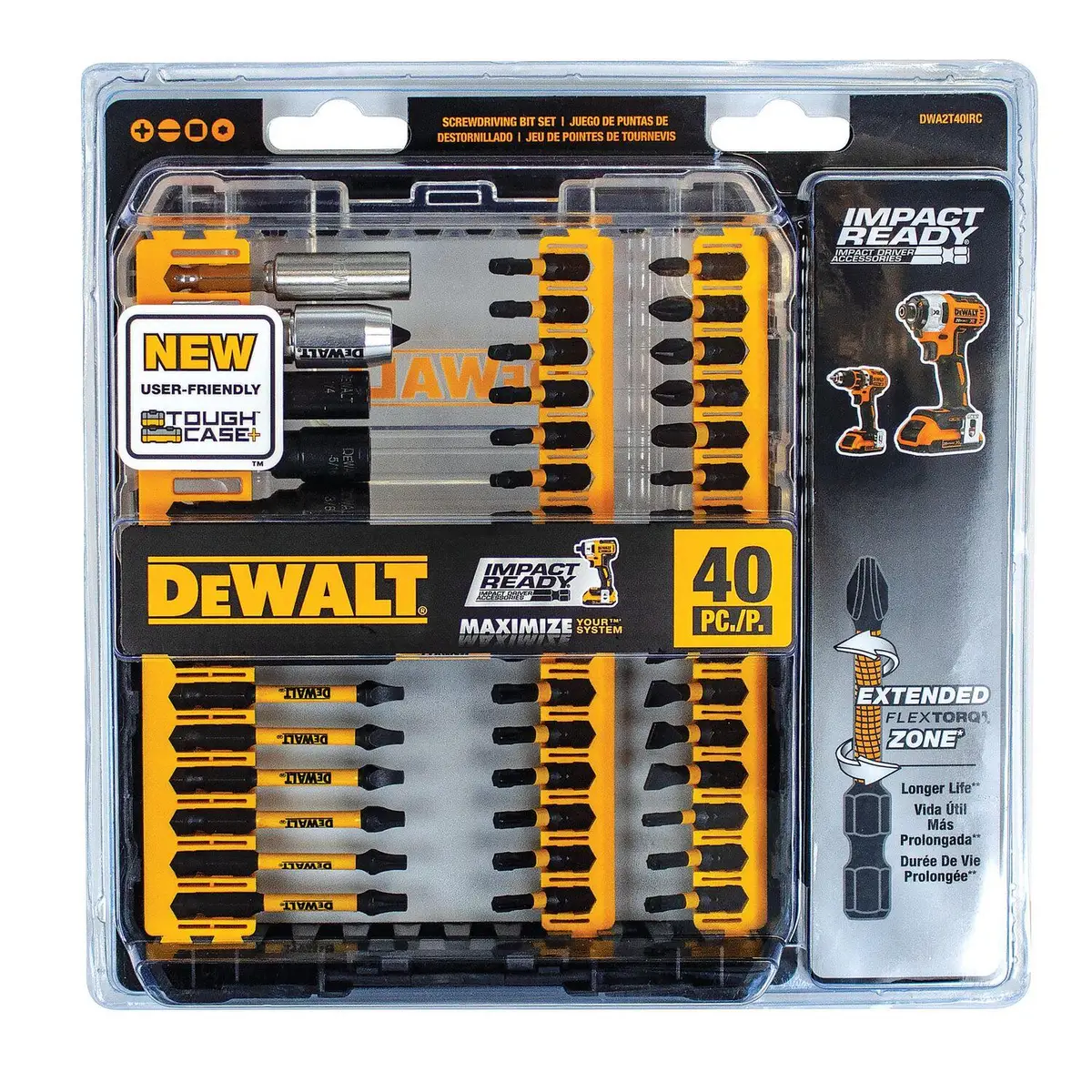 Dewalt 40-Piece FlexTorq Impact Ready Screwdriving Set