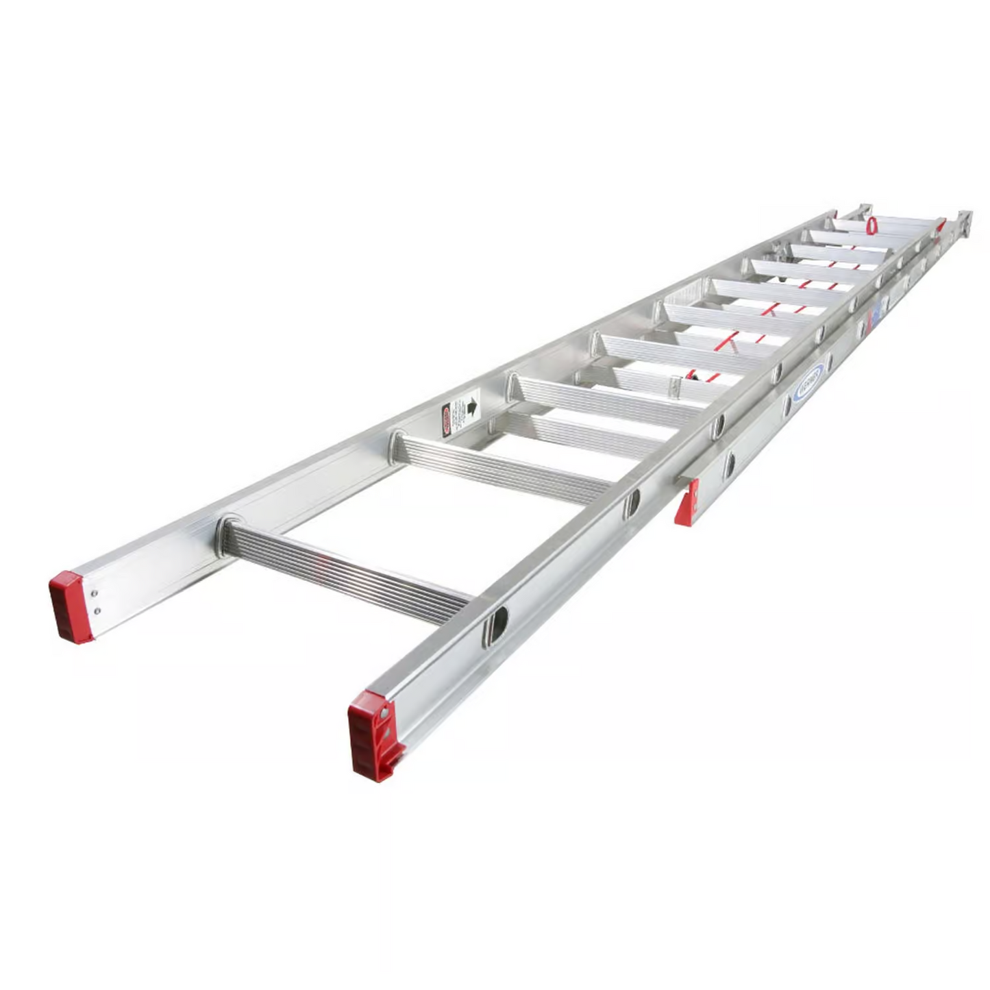 Werner 28 ft. H Aluminum Extension Ladder Type III 200 lb. capacity
