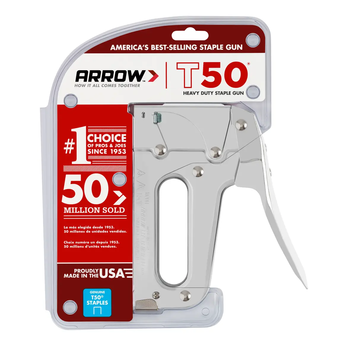 Arrow T50 Heavy Duty Staple Gun