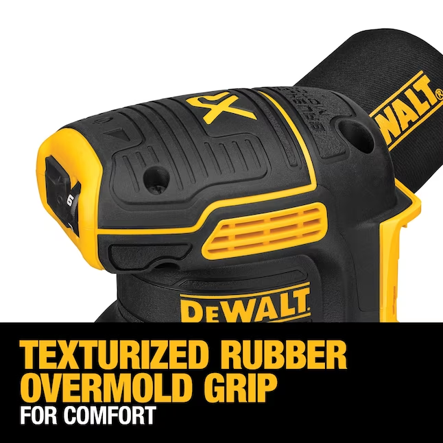 DEWALT 20 Volts Brushless Variable Random Orbital Cordless Sander with Dust Management (Battery Included)