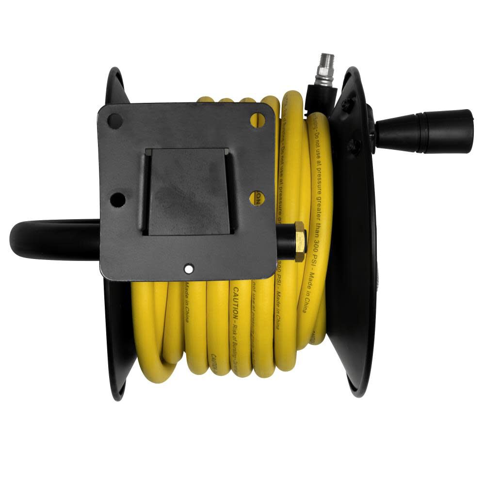DEWALT 3/8" x 50' Rubber Air Hose Reel